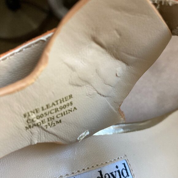 Wooden heel sandals - Picture 8 of 11